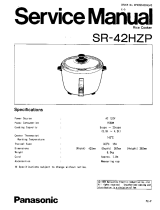 Panasonic Microwave SR-42HZP User manual