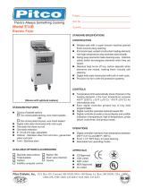 Pitco Frialator E14B Datasheet