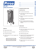 Pitco Frialator FAT VAT Datasheet