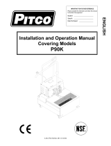 Pitco Frialator P90K Operating instructions