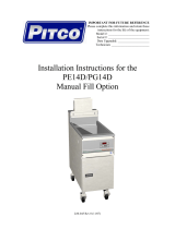 Pitco Frialator PE14D User manual