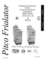 Pitco Frialator RTE14 User manual