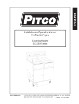 Pitco Frialator SEH Series Operating instructions