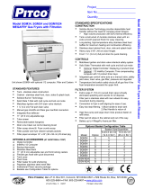 Pitco Frialator SGM34 Datasheet