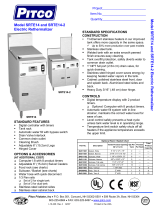 Pitco Frialator SRTE14-2 Datasheet