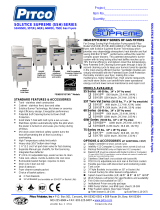 Pitco Frialator SSH75R Datasheet