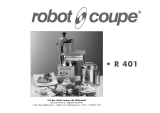 Robot Coupe R 401 Operating instructions