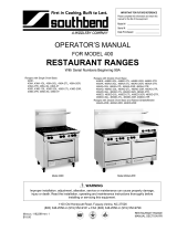 Southbend 460AA-2RR User manual