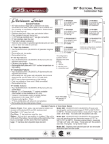 Southbend P36-TTC Datasheet