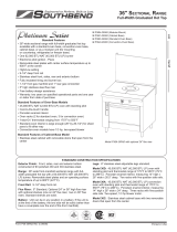 Southbend P36A-GRAD Datasheet