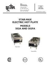 Star Manufacturing 502FA Operating instructions