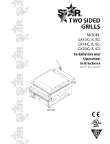 Star Manufacturing GX10ISG Operating instructions