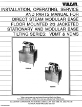 Vulcan Hart VDMT40 User manual