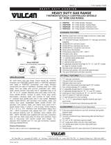 Vulcan Hart VGMT36 Datasheet