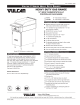 Vulcan Hart VGT18 Datasheet