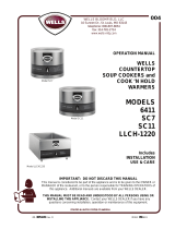 Wells Manufacturing SC-11 Operating instructions