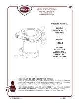 Wells Manufacturing HDW-2 Operating instructions