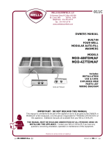 Wells Manufacturing MOD-400TDM A/F Operating instructions