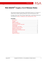 Dell BSAFE Crypto-J Owner's manual