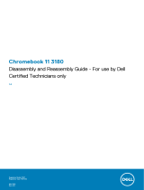 Dell Chromebook 11 3180 Owner's manual