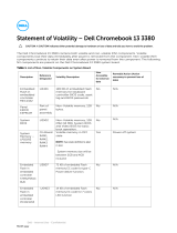 Dell Chromebook 13 3380 Owner's manual