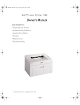 Dell 1100 Laser Mono Printer Owner's manual
