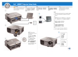 Dell 1800MP Projector Quick start guide