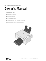 Dell 944 All In One Inkjet Printer User manual