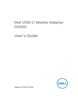Dell USB-C Mobile Adapter - DA300 User guide