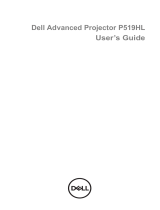 Dell Advanced Projector P519HL User manual