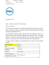 Dell Advanced Projector P519HL Owner's manual