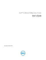 Dell C1660W Color Laser Printer User manual