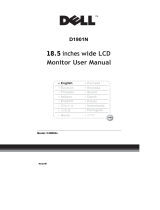 Dell D1901N User guide