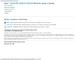 Dell E2213 User guide