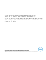 Dell E2020H User guide