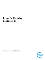 Dell E2218HN User guide