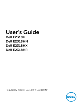 Dell E2318HR User guide