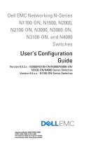 Dell EMC PowerSwitch N3100 Series User guide