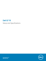Dell G7 15 7588 Quick start guide