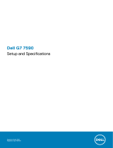 Dell G7 15 7590 Quick start guide
