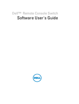 Dell KVM 1081AD/ KVM 2161AD Owner's manual