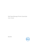 Dell OpenManage Printer Essentials Owner's manual