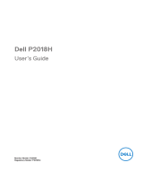 Dell P2018H User guide