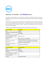 Dell P2219H Owner's manual