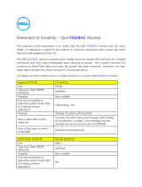 Dell P2219HC Owner's manual