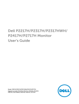 Dell P2417H User guide