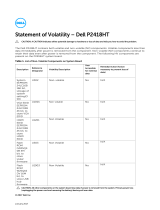 Dell P2418HT Owner's manual