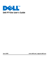 Dell P713W User manual