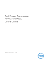 Dell Portable Power Companion (12000mAh) PW7015M User manual
