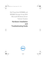 Dell PowerVault MD3600i/3620i Windows HA Cluster Owner's manual